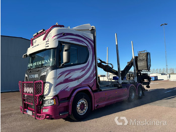 Tovornjak za prevoz lesa SCANIA R 650