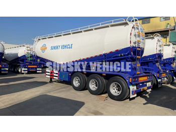 Nov Polprikolica cisterna za transport cementa SUNSKY bulk cement trailer: slika 3