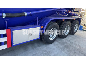 Nov Polprikolica cisterna za transport cementa SUNSKY bulk cement trailer: slika 4