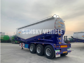 Nov Polprikolica cisterna za transport cementa SUNSKY bulk cement trailer: slika 5