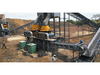 Nov Čeljustni drobilec Kinglink 250TPH Basalt \ Silex Stone Crusher Crushing Plant: slika 5