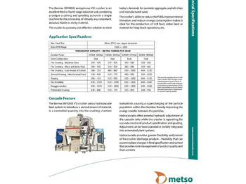 Stožčasti drobilec Metso B9100SE Vertical Shaft Impact Crusher: slika 3