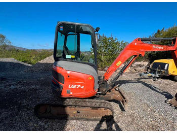 Mini bager 2014 Kubota U27-4 minigraver: slika 4