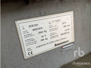 Električni viličar JUNGHEINRICH ECE 220: slika 5