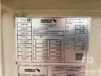 Kiper polprikolica SCHMITZ CARGOBULL SCB*S3D Tri/A Semi-Remorque Benne 3 Essieux: slika 5