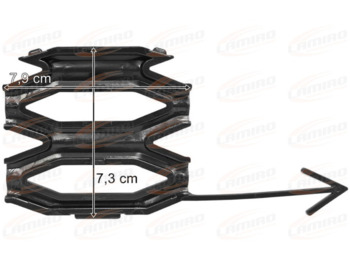 Nov Rešetka za Tovornjak VOLVO FH5 21- LOWER GRILLE COVER LEFT VOLVO FH5 21- LOWER GRILLE COVER LEFT: slika 2