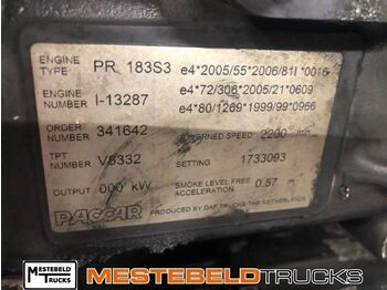 Motor za Tovornjak DAF Motor PR183 S3: slika 3 Motor za Tovornjak DAF Motor PR183 S3: slika 3