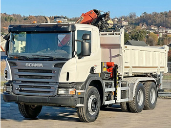 Tovornjak prekucnik, Tovornjak z dvigalom Scania P 360 Kipper 4,70 m * PK 13001-KA  + FUNK * 6x4: slika 5