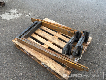 Gradbena oprema Pallet Forks 1200mm (4 of): slika 4