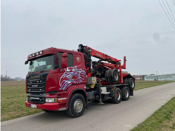 Tovornjak za prevoz lesa SCANIA R 620