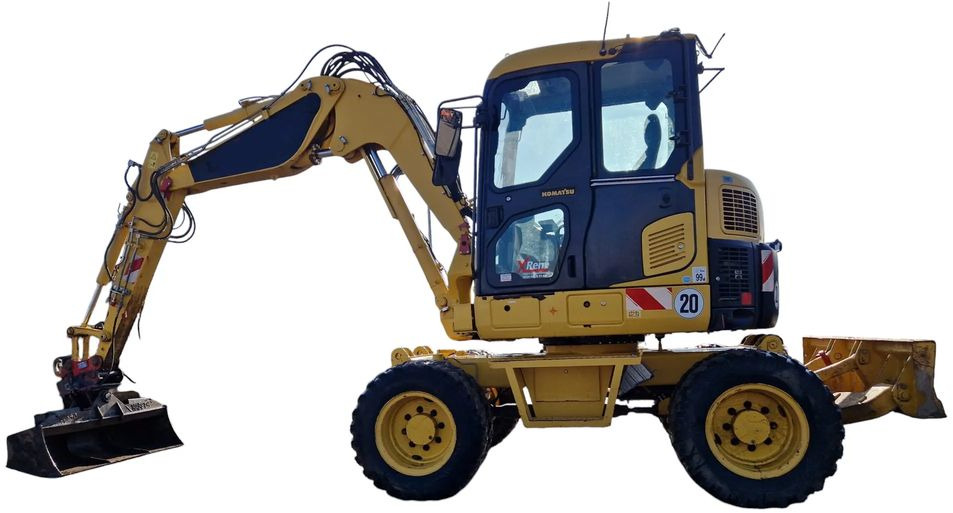 Bager na kolesih Komatsu PW 98MR-8, 2017 ROK, 5200 MTH, BEZ DPF i ADBLUE: slika 6