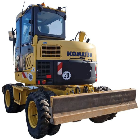 Bager na kolesih Komatsu PW 98MR-8, 2017 ROK, 5200 MTH, BEZ DPF i ADBLUE: slika 7