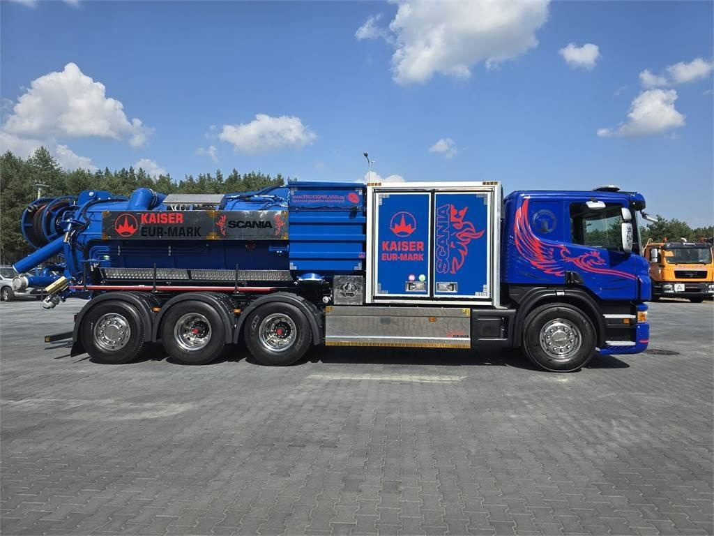 Scania KAISER EUR-MARK PL 8 Vacuum suction-blowing loader  lizing Scania KAISER EUR-MARK PL 8 Vacuum suction-blowing loader: slika 8