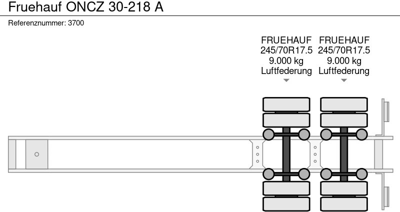 Fruehauf ONCZ 30-218 A lizing Fruehauf ONCZ 30-218 A: slika 20