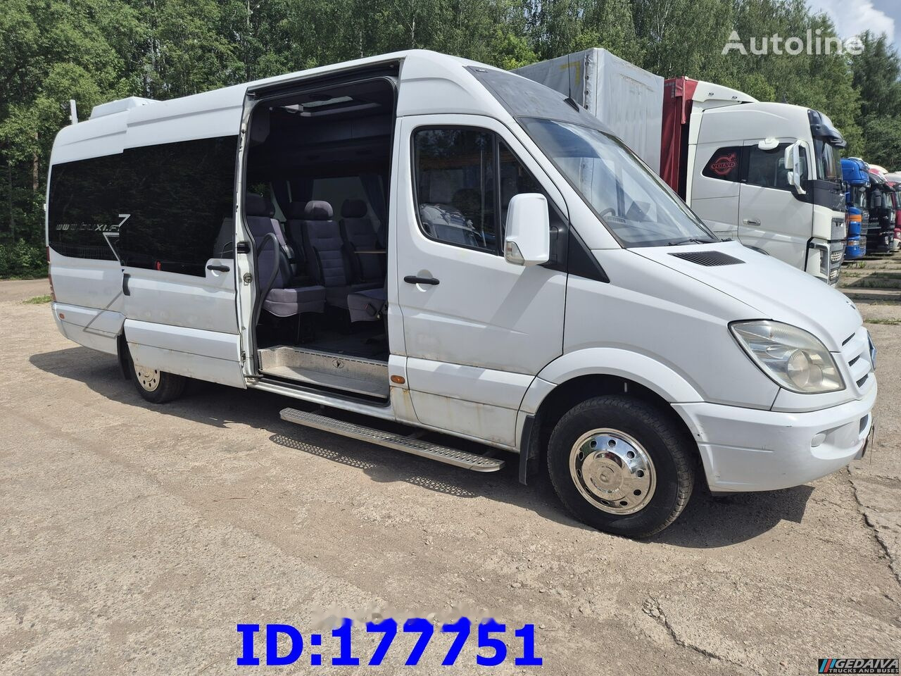 Potovalni avtobus Mercedes-Benz Sprinter 518 - VIP - 17-seater: slika 1