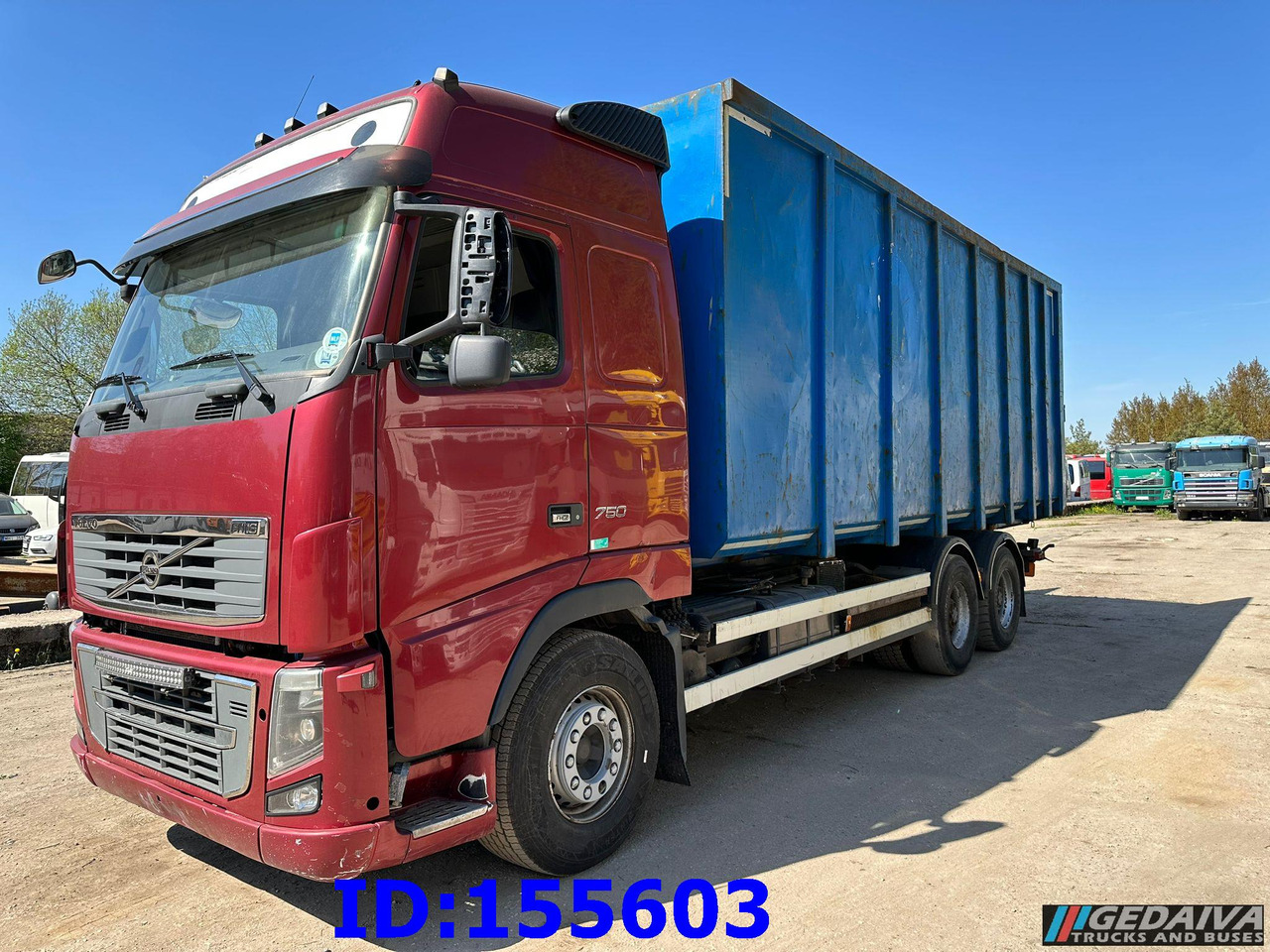 Tovornjak prekucnik VOLVO FH16 750HP  6x4  Big Axles: slika 7