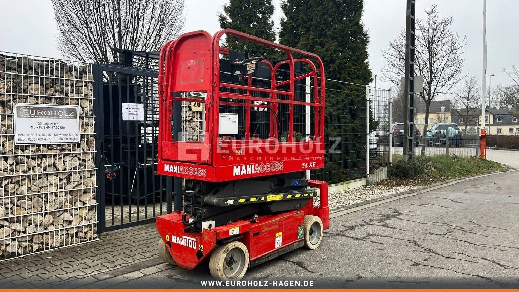 Škarjasta dvižna ploščad Manitou 78 XE Scheren-Arbeitsbühne, 4x4, Batterien NEU: slika 8