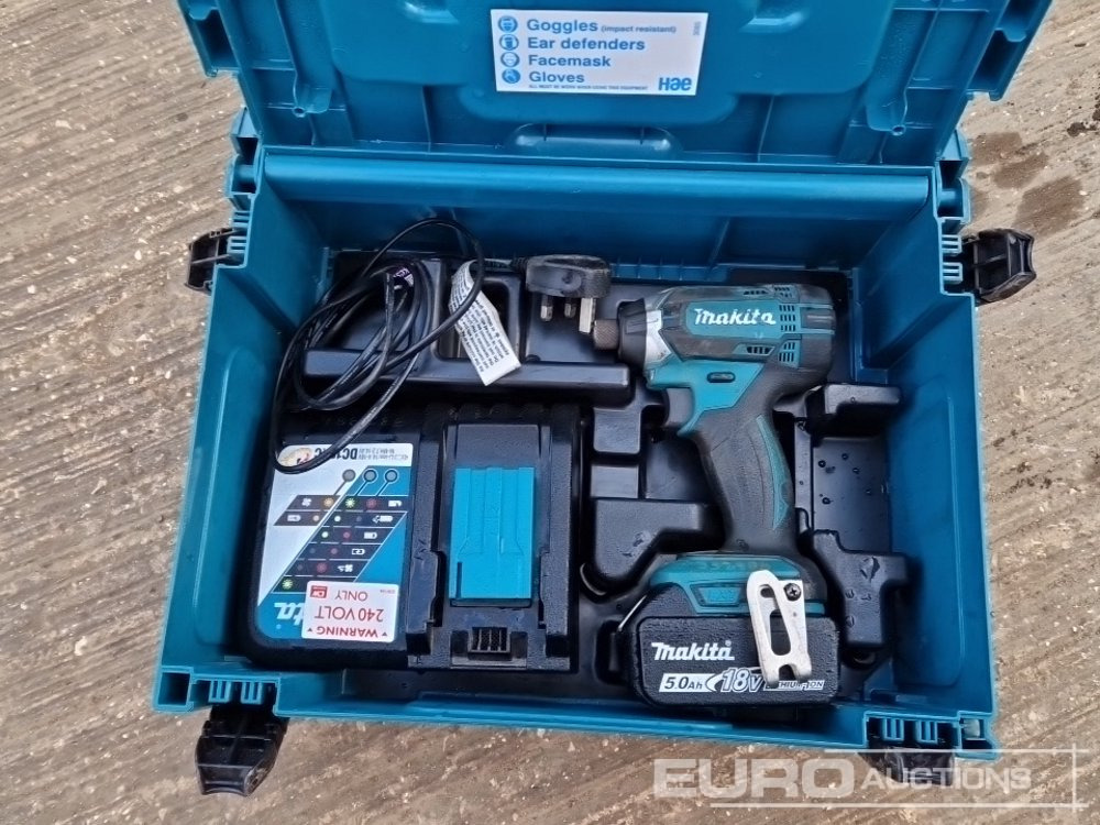 Gradbena oprema Makita 110Volt Impact Gun, 110Volt Hammer Drill, Battery Impact Gun (2 of), Battery Hammer Drill, Spectra Laser Level: slika 7