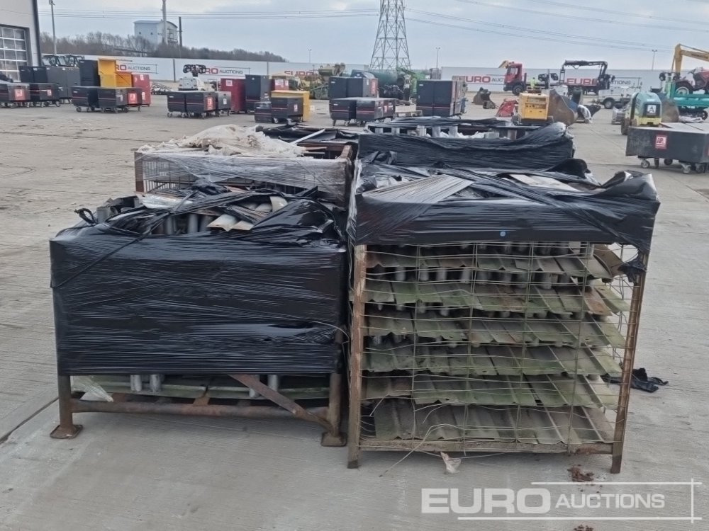 Gradbena oprema Stillage of Metal Heras Fencing Feet (6 of): slika 8